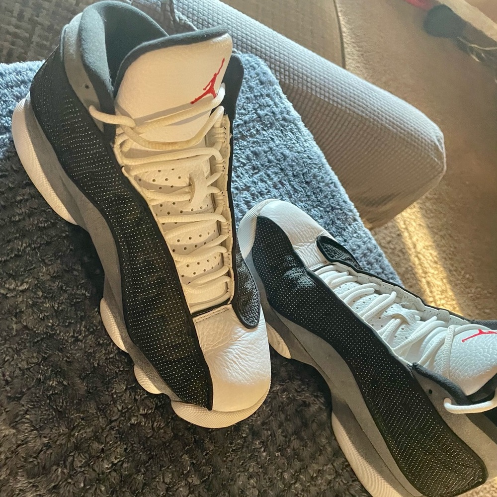Men’s Air Jordan 13 Retro Black Flint - Picture 2 of 4